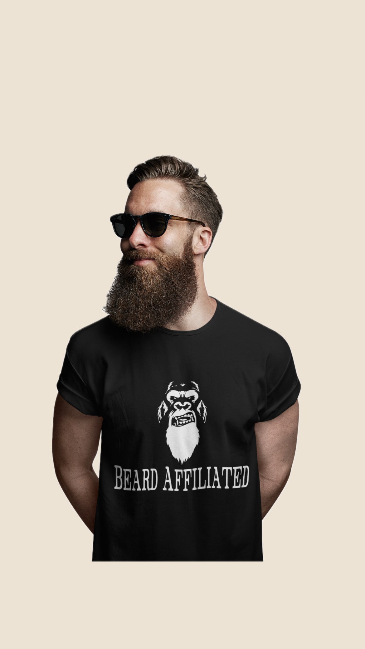 Beard Affiliated Classic Vintage Logo Tee