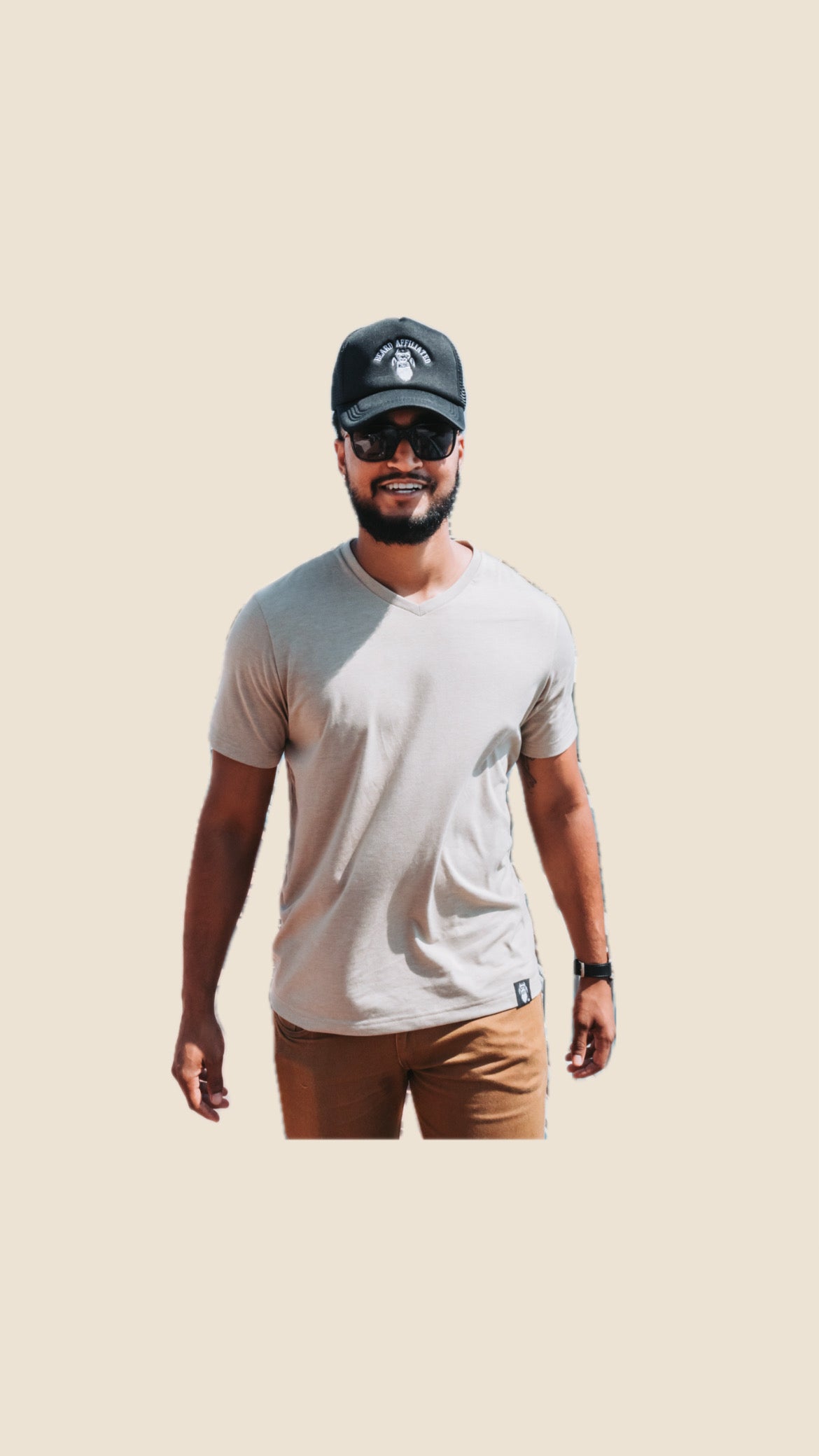 Beard Affiliated Classic V-Neck