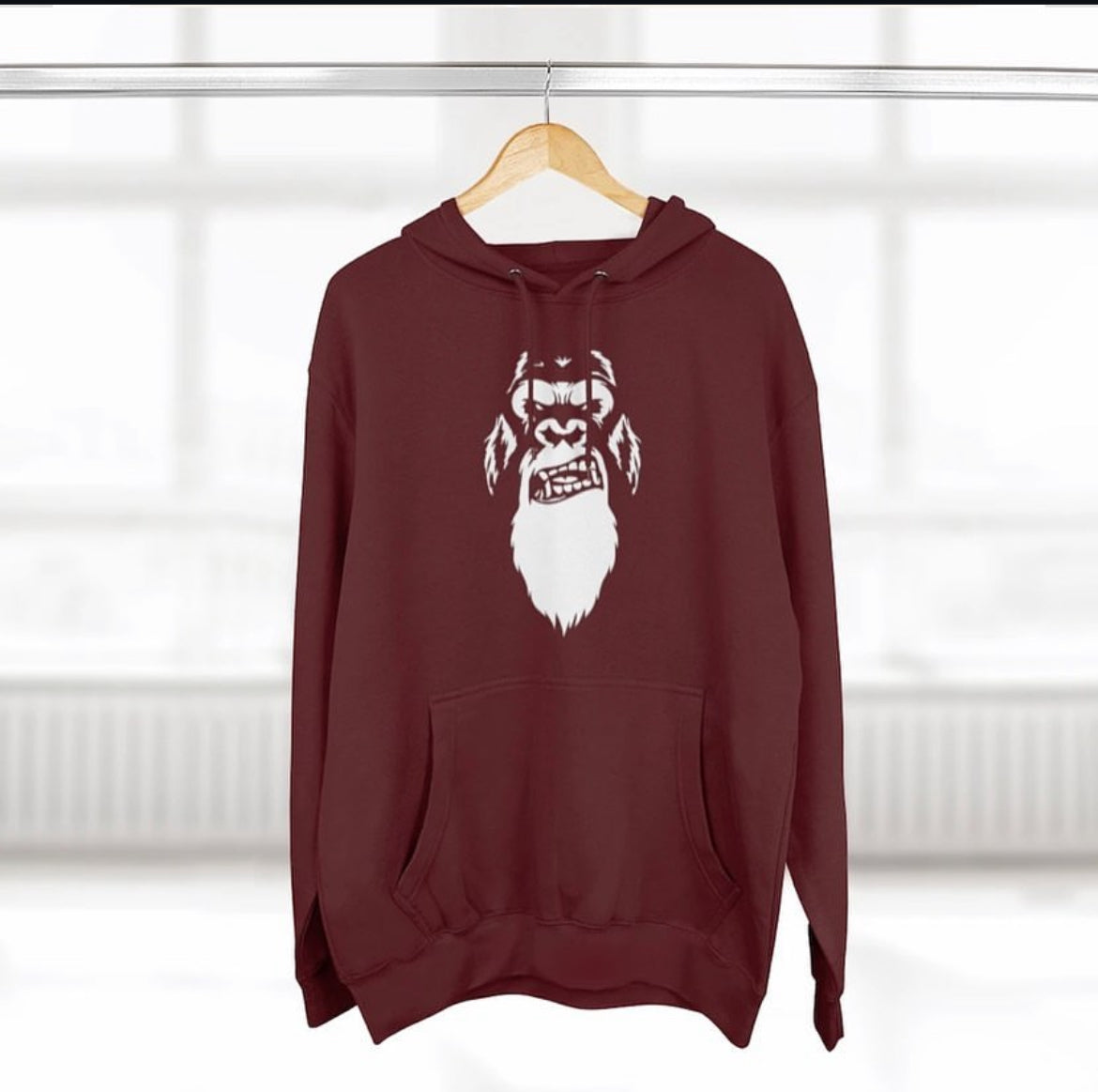 Beard Affiliated Gorilla Power Hoodie