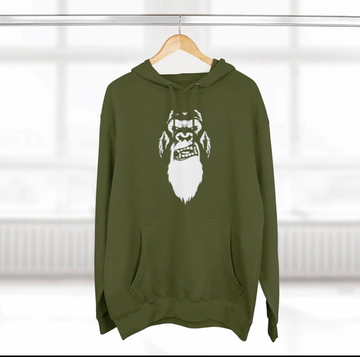 Beard Affiliated Gorilla Power Hoodie