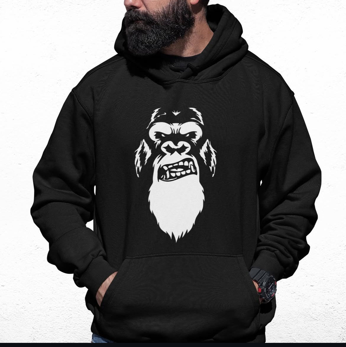 Beard Affiliated Gorilla Power Hoodie